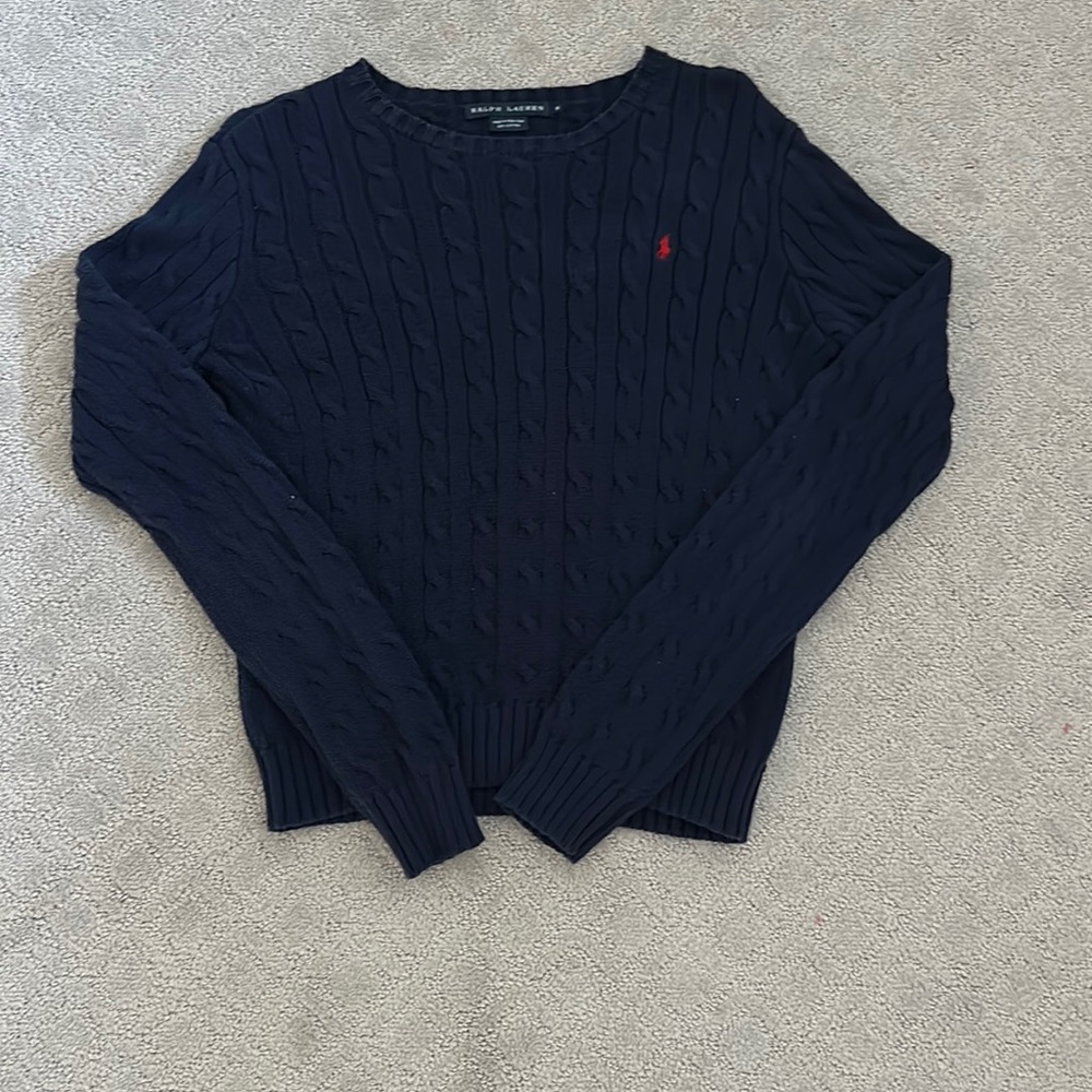 Navy Blue Ralph Lauren Sweater